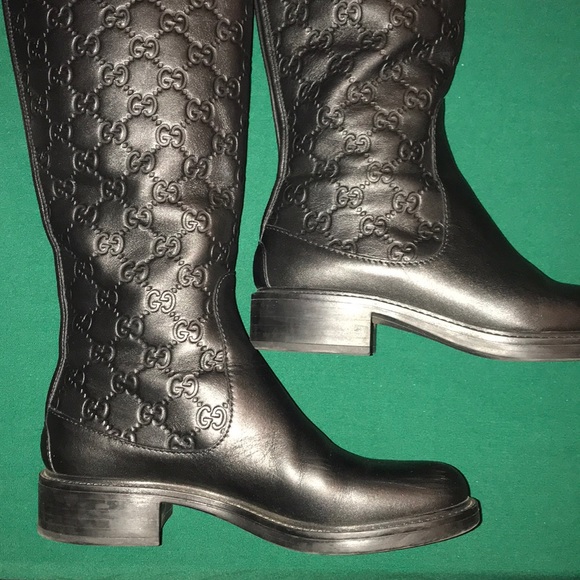 Gucci Guccussima Maud Riding Boots - Picture 6 of 8